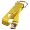 Renkforce USB kabel USB 2.0 USB-A zástrčka, USB-C ® zástrčka 0.15 m žlutá Přívěsek na klíče, Otvírák lahví RF-6721080
