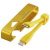 Renkforce USB kabel USB 2.0 USB-C ® zástrčka 0.15 m žlutá Přívěsek na klíče, Otvírák lahví RF-6721082