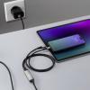 Renkforce USB-C® Y-kabel USB 2.0 USB-C ® zástrčka 1.50 m černá RF-6721084