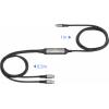 Renkforce USB-C® Y-kabel USB 2.0 USB-C ® zástrčka 1.50 m černá RF-6721084