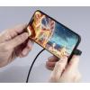 Renkforce USB kabel USB 2.0 USB-C ® zástrčka, USB-C ® zástrčka 1.00 m černá Konektor otočený o 180° RF-6721078
