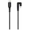 Renkforce USB kabel USB 2.0 USB-C ® zástrčka, USB-C ® zástrčka 1.00 m černá Konektor otočený o 180° RF-6721078