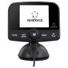 Renkforce RF-CRDAB-100 DAB+ rádio adaptér do auta uchycení přísavkami, streamování hudby přes Bluetooth