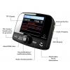 Renkforce RF-CRDAB-100 DAB+ rádio adaptér do auta uchycení přísavkami, streamování hudby přes Bluetooth