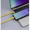 Renkforce USB kabel USB 2.0 USB-C ® zástrčka, USB-C ® zástrčka 1.00 m žlutá Rozměr potisku (metrický) RF-6721074