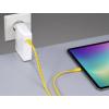 Renkforce USB kabel USB 2.0 USB-C ® zástrčka, USB-C ® zástrčka 1.00 m žlutá Rozměr potisku (metrický) RF-6721074