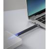 Renkforce Kabel USB-C USB 4.0 USB-C® 0.12 m černá Přívěsek na klíče RF-6738046