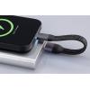 Renkforce USB kabel USB 2.0 0.15 m černá flexibilní provedení, s LED RF-6738048