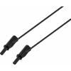 VOLTCRAFT | Měřicí vodič 4 mm | černý 2,5, mm² CAT IV 600 V 32 A