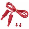 VOLTCRAFT | Měřicí vodič 4 mm | červený 2,5 mm,² CAT IV 600 V 32 A