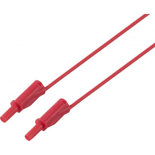 VOLTCRAFT | Měřicí vodič 4 mm | červený 2,5 mm,² CAT IV 600 V 32 A