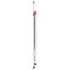 TOOLCRAFT TO-10104639 Slitina hliníku dvojité pevné schůdky skládací, Montáž bez nářadí stříbrná EN 14183 3.9 kg