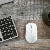 Matias M5DCW Wireless USB-C® Mouse optická myš, přenos bezdrátový, 4 tlačítko, 1000 dpi, 1600 dpi, bílá