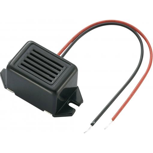 TRU COMPONENTS TC-10358332 miniaturní bzučák Hlučnost: 75 dB Napětí: 4.5 V/DC nepřerušovaný tón 1 ks