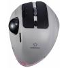 Renkforce RF-WLEM-500 optická Trackball, přenos bezdrátový, bezdrátový, Bluetooth®, 7 tlačítko, 400 dpi, 800 dpi, 1600 dpi, 2400 dpi, 4800 dpi, šedá, černá