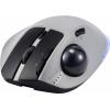 Renkforce RF-WLEM-500 optická Trackball, přenos bezdrátový, bezdrátový, Bluetooth®, 7 tlačítko, 400 dpi, 800 dpi, 1600 dpi, 2400 dpi, 4800 dpi, šedá, černá