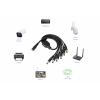 TRU COMPONENTS TC-13232720 DC konektor zásuvka - Zástrčka 5.5 mm 2.1 mm 41.2 cm 1 ks