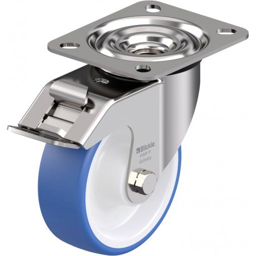 Blickle 942095 LEX-POTHS 100XR-FI Nerezové otočné pojezdové kolečko Ø kola: 100 mm nosnost (max.): 150 kg 1 ks