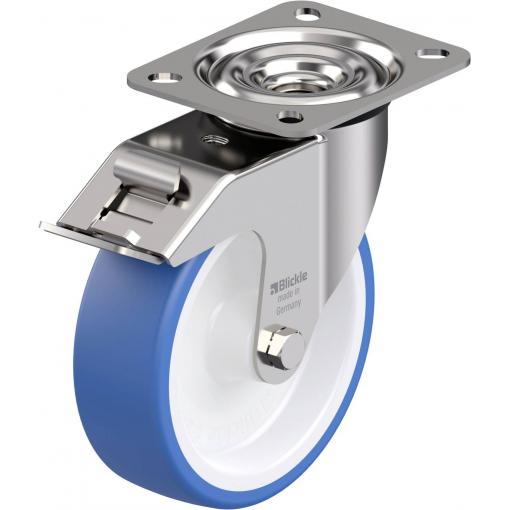 Blickle 942097 LEX-POTHS 125G-FI Nerezové otočné pojezdové kolečko Ø kola: 125 mm nosnost (max.): 150 kg 1 ks
