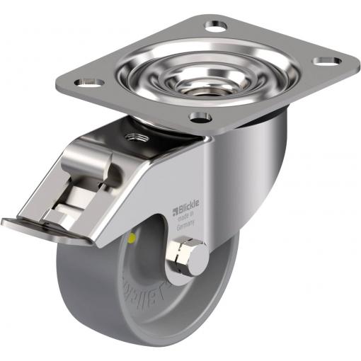 Blickle 945714 LEX-PO 80G-FI-ELS Nerezové otočné pojezdové kolečko Ø kola: 80 mm nosnost (max.): 150 kg 1 ks
