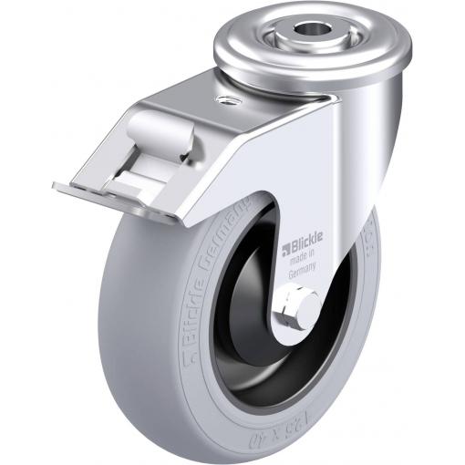 Blickle 921784 LER-POES 125KA-FI-SG Otočné pojezdové kolečko z ocelového plechu Ø kola: 125 mm nosnost (max.): 150 kg 1 ks