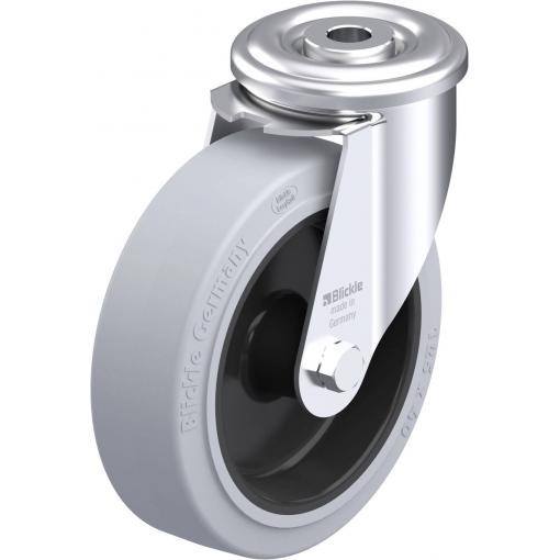 Blickle 847570 LER-POEV 125G-SG Otočné pojezdové kolečko z ocelového plechu Ø kola: 125 mm nosnost (max.): 150 kg 1 ks