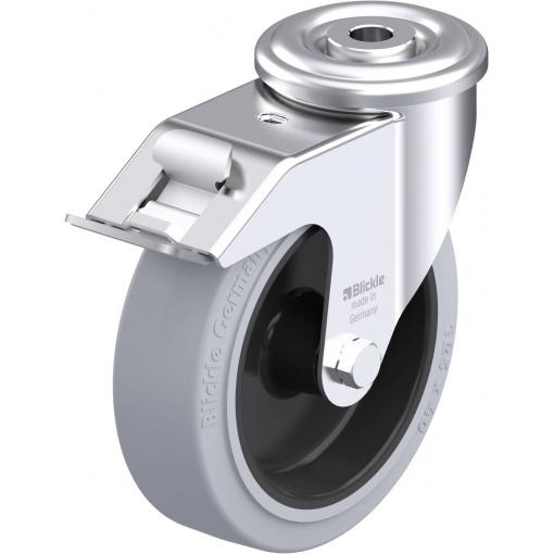 Blickle 847571 LER-POEV 125G-FI-SG Otočné pojezdové kolečko z ocelového plechu Ø kola: 125 mm nosnost (max.): 150 kg 1 ks