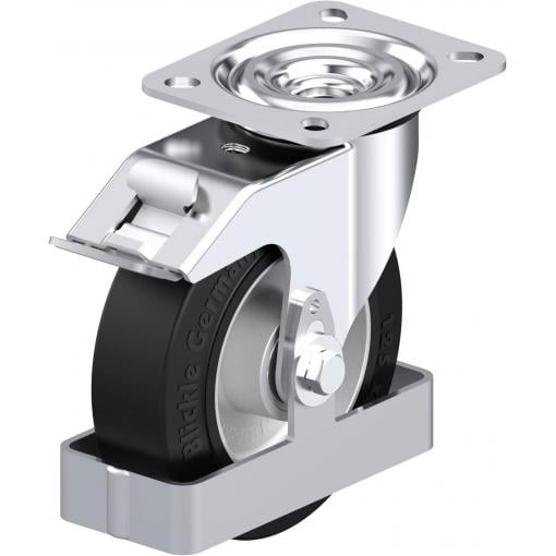 Blickle 905404 L-ALEV 125K-FI-FS Otočné pojezdové kolečko z ocelového plechu Ø kola: 125 mm nosnost (max.): 250 kg 1 ks
