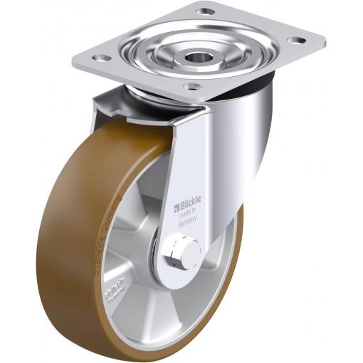 Blickle 915940 L-ALB 160K Otočné pojezdové kolečko z ocelového plechu Ø kola: 160 mm nosnost (max.): 400 kg 1 ks