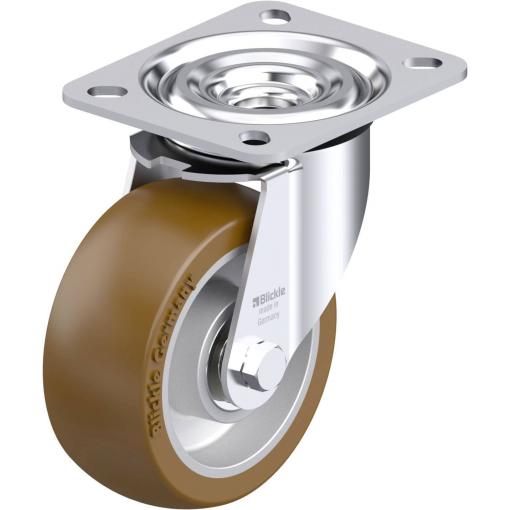 Blickle 917933 L-ALB 101K Otočné pojezdové kolečko z ocelového plechu Ø kola: 100 mm nosnost (max.): 250 kg 1 ks