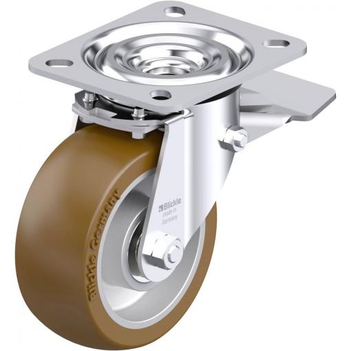 Blickle 917954 L-ALB 101K-ST Otočné pojezdové kolečko z ocelového plechu Ø kola: 100 mm nosnost (max.): 250 kg 1 ks