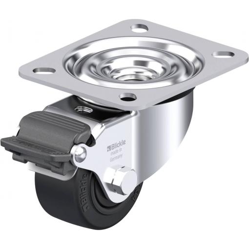 Blickle 945690 LE-POEV 60KF-RA Otočné pojezdové kolečko z ocelového plechu Ø kola: 60 mm nosnost (max.): 120 kg 1 ks