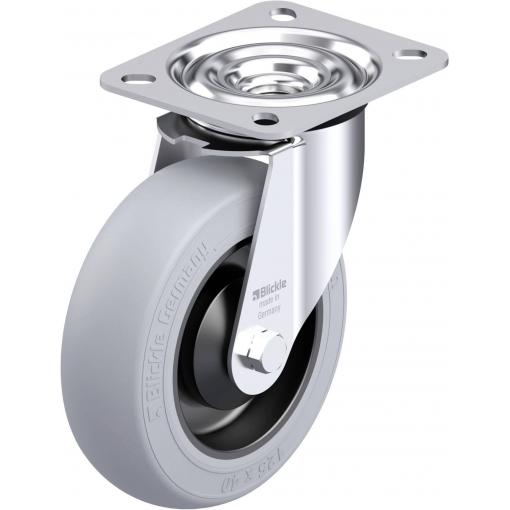 Blickle 921774 LE-POES 125KA-SG Otočné pojezdové kolečko z ocelového plechu Ø kola: 125 mm nosnost (max.): 150 kg 1 ks