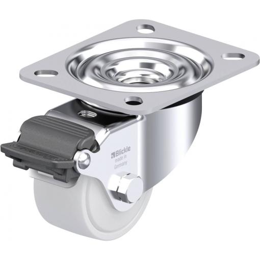 Blickle 936876 LE-PO 60KF-RA Otočné pojezdové kolečko z ocelového plechu Ø kola: 60 mm nosnost (max.): 150 kg 1 ks