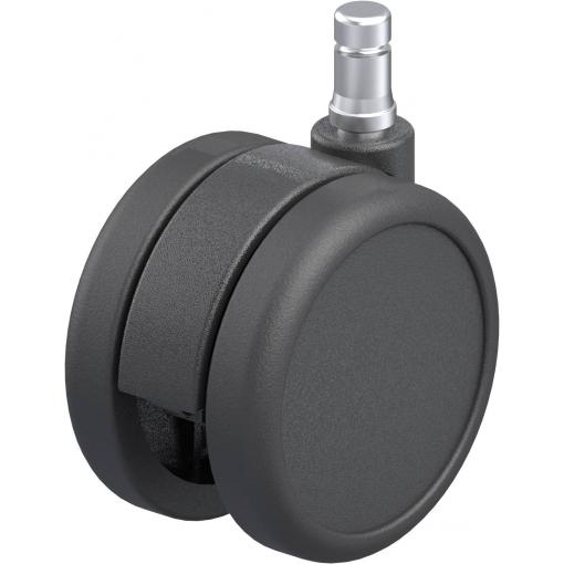 Blickle 845578 LKDB-PUA 75G-ES Dvojité plastové otočné pojezdové kolečko Ø kola: 75 mm nosnost (max.): 75 kg 1 ks