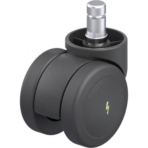 Blickle 849802 LKDB-PUA 50G-ELS-ES Dvojité plastové otočné pojezdové kolečko Ø kola: 50 mm nosnost (max.): 50 kg 1 ks