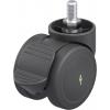 Blickle 849801 LKDB-PUA 50G-RA-ELS Dvojité plastové otočné pojezdové kolečko Ø kola: 50 mm nosnost (max.): 50 kg 1 ks