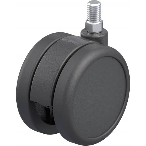 Blickle 759286 LKDB-PUA 75G Dvojité plastové otočné pojezdové kolečko Ø kola: 75 mm nosnost (max.): 75 kg 1 ks