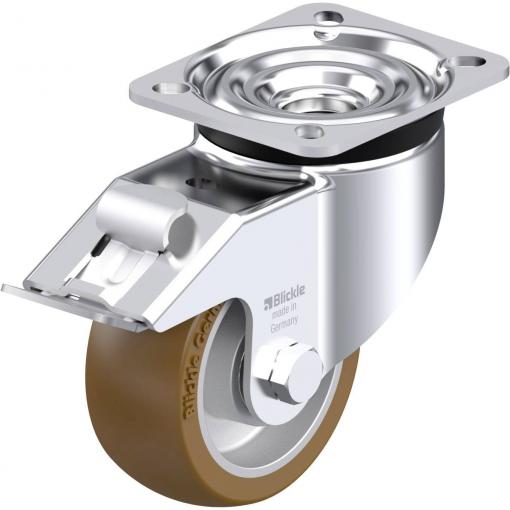 Blickle 920165 LK-ALB 101K-1-FI Otočné pojezdové kolečko z ocelového plechu Ø kola: 100 mm nosnost (max.): 350 kg 1 ks