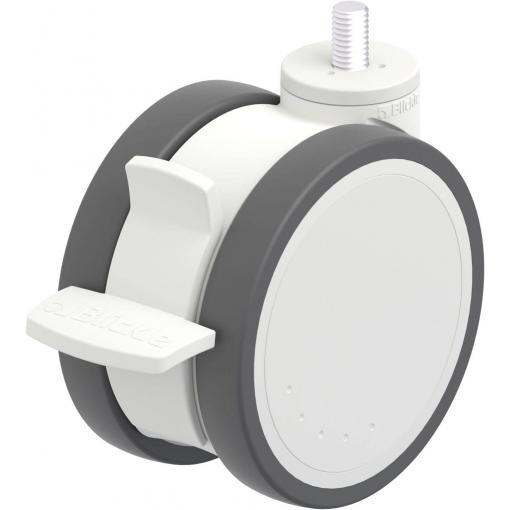Blickle 872840 LKD-PATH 125K-FI-GS12 Plastové dvojité kolečko Ø kola: 125 mm nosnost (max.): 125 kg 1 ks