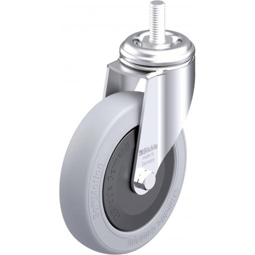 Blickle 950140 LKRA-POES 127KF-SG-GS12 otočné kolečko Ø kola: 125 mm nosnost (max.): 120 kg 1 ks