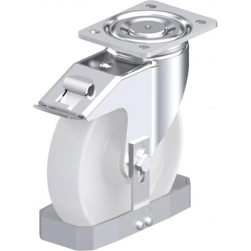 Blickle 748132 LH-PO 200K-FI-FS Otočné pojezdové kolečko z ocelového plechu Ø kola: 200 mm nosnost (max.): 600 kg 1 ks