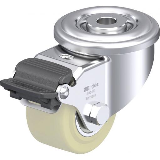 Blickle 937229 LR-GSPO 60K-RA Kompaktní otočné pojezdové kolečko z ocelového plechu Ø kola: 60 mm nosnost (max.): 250 kg 1 ks