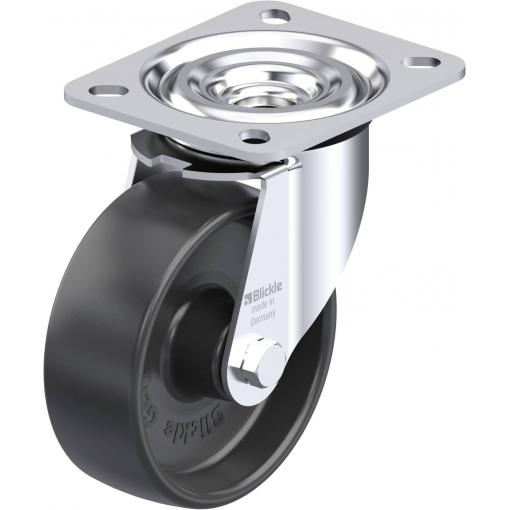 Blickle 46003 L-PP 100G Otočné pojezdové kolečko z ocelového plechu Ø kola: 100 mm nosnost (max.): 160 kg 1 ks