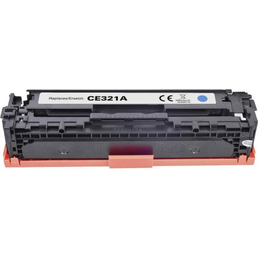 Renkforce Toner náhradní HP 128A, CE321A kompatibilní azurová 1300 Seiten RF-HPCE321A RF-6721378