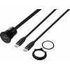 TRU COMPONENTS TC-13376320 Připojovací kabel USB-C 100 cm, 1 ks