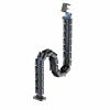 SpeaKa Professional hadice kabelového svazku ABS, ocel, termoplast černá flexibilní (d x š x v) 1.34 m x 100 mm x 109 mm 1 ks SP-13403052