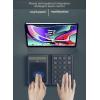 Renkforce RF-NK-300 Bluetooth® číselná klávesnice sklopné, Tiché klávesy, integrovaný touchpad, funkce kapesní kalkulačky černá