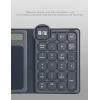 Renkforce RF-NK-300 Bluetooth® číselná klávesnice sklopné, Tiché klávesy, integrovaný touchpad, funkce kapesní kalkulačky černá