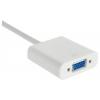 Akyga AK-AD-39 Mini-DisplayPort adaptér [1x VGA zásuvka - 1x zástrčka DisplayPort] bílá 15 cm